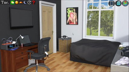 F.i.l.f Cap 7 - My Stepmother Gives Me a Handjob in Bed and Then a Blowjob in the Kitchen