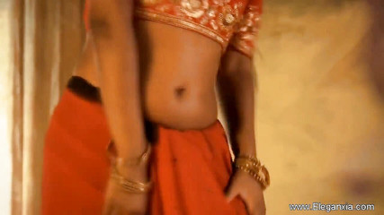 Superb Indian babe oiling in the bathroom