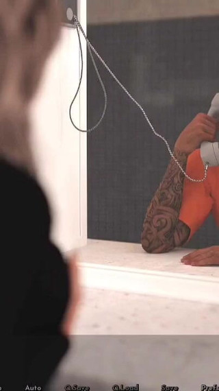 Awam #47 - Going to Prison and Showing Boobs and Ass to a Prisoner