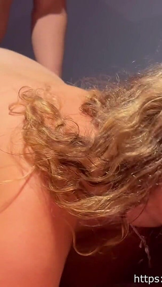 My Cuckold Hubby Watch Me Getting Cum on My Mouth of Another Guy!