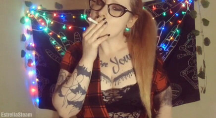 Smoking While Brushing My Hair