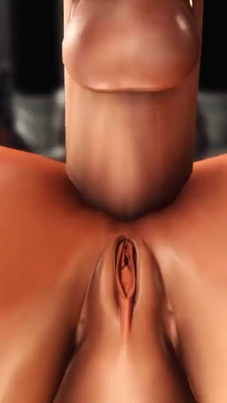 Sex in a spaceship. Space busty girl in cuffs gets fucked hard by sex robot in the lab