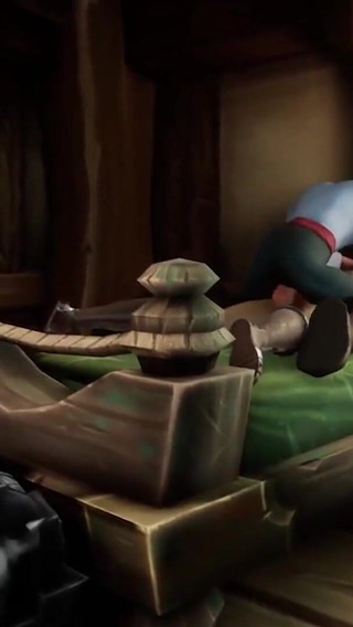 Fucking the Guard Girl in Her Barracks - Warcraft Porn Parody