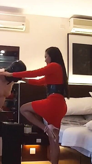 Bullbusting Slave by Asian Mistress