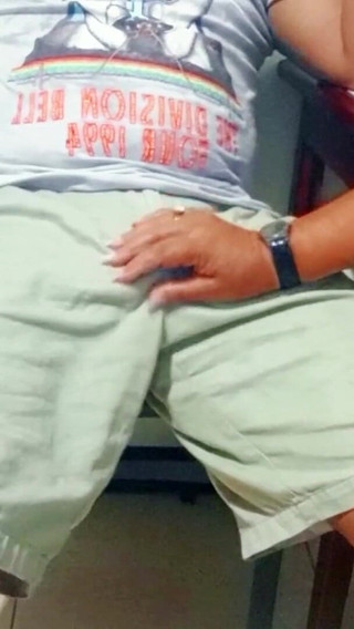 Mature Granny in Lingerie Modeling Her Big Ass and Giving a Nice Cock Blowjob