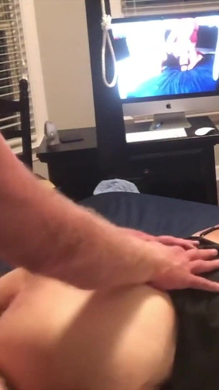 Hot MILF Gets Fucked Doggy Style with a Nice Cumshot at the End Mature