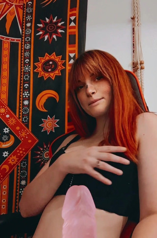 Slutty Little Velma Loves Giving JOI with Her Dildo