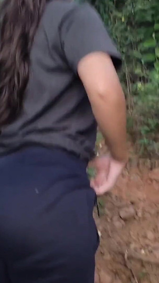 Cute Latina Girl Flashes Her Tits and Ass Outdoors