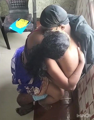 Young Girl and Oldman Sitting