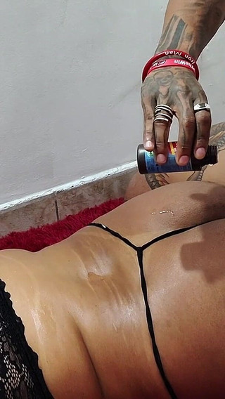 Primo Tarado Rasgou Calcinha Botou Tudo Na Enorme Bunda