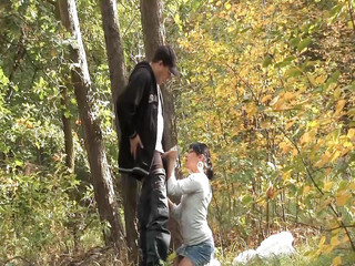 Slim German Chick with Dark Hair Loves Eating Cum After a Hard Fuck