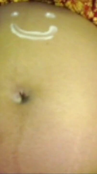 Pregnent Lady Playing Big Belly Short.