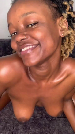 Showing off My Tight Ebony Asshole