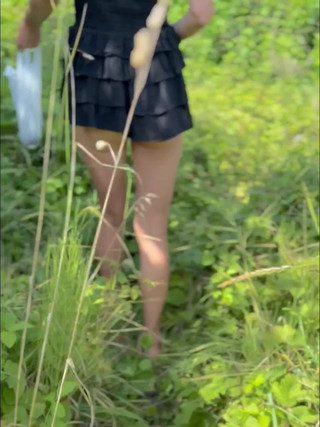 Walking Alone Without Clothes