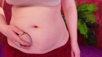 Hit My Belly by Your Fist so Hard! Tummy Fetish