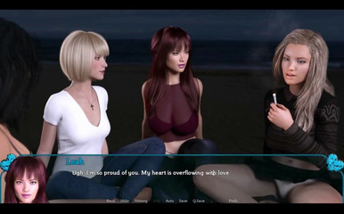 Freeloadingfamily-threesome Beach Fun and Bathroom Sex