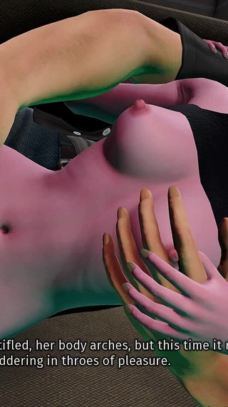 A House in the Rift 79 - Boob Pressing and Pussy Rubbing in From Behind