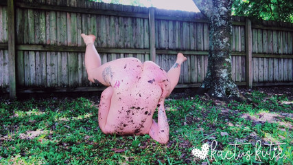 First Time Peeing on Myself Outdoors