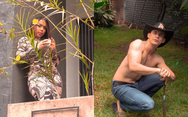 Muscular Gardener Gets Hired by Brunette MILF and Does Special Jobs for Her