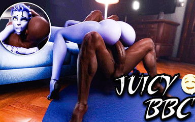 Widowmaker Pussy Destroyed by Juicy BBC.slayed.coom