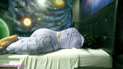 Beautiful Woman Records Herself for Her Lover