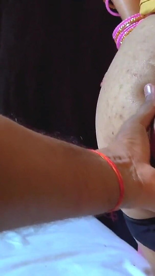 Desi Bhabhi Fulfill Her Fantasy by Her Husband's Younger StepBrother