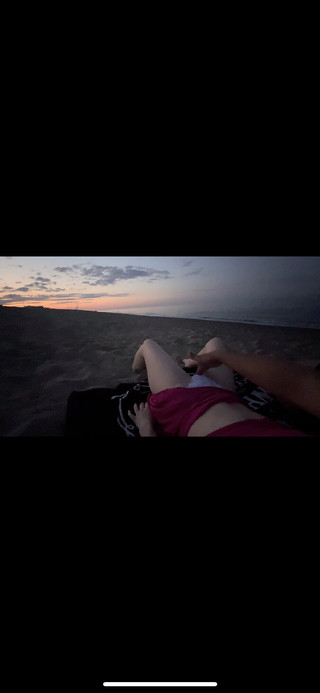 Orgasm Masturbation on the Beach by the Sea!