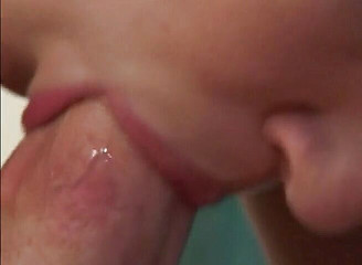 Blonde teen gets pussy licked and pounded in close up