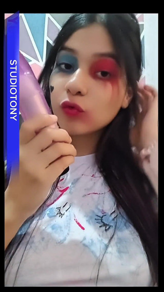 Latina Model After a Real Photoshoot