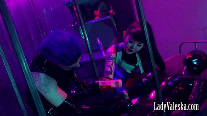 Milking w/ Lady Valeska and Miss Patricia