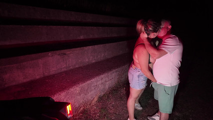 I Fuck My Slutty Friend Outside While Her Husband Is at Work... Big Slut