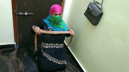 Hijab Girl Hard Job by Hindu