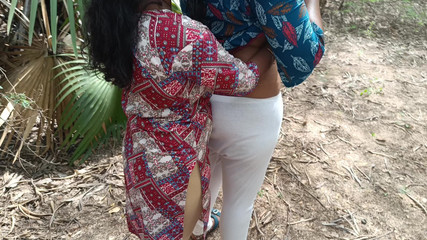 Step Sisters Enjoying Outdoor Hot Romance