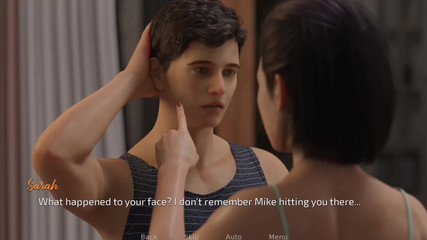 Sweet Conversation with Step Sister