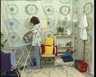 My Cleaning Lady Marlene Jerks off in the Washroom