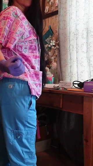 Nurse Lizzie Teases You with Her Ass