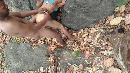 Indian Desi Girl Fucked by Her Step Brother in Jungle