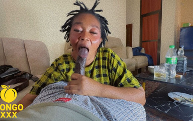 BBW Stepmom Sucking This Big Black Cock for Fun