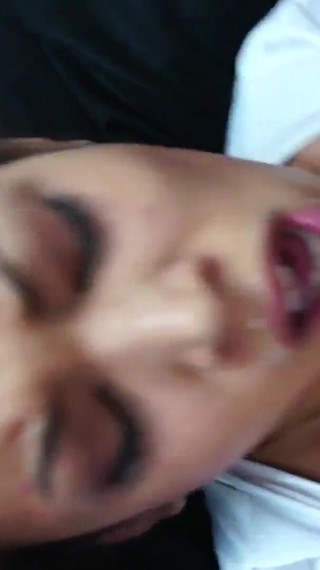 Ebony skinned teen Serena Ali sucks and fucks big cock to get his warm cum