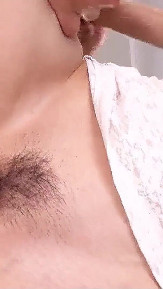 Skinny Japan teen tied up and fucked in hairy pussy by step dad