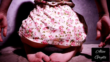 18yo Slim Beauty Fucks Her Tight Pussy with a Huge Dildo