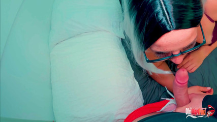 Step Son Gets a Boner While Massaging His Tense Stepmom