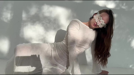 Sexy Stretching Goddess in with Mask