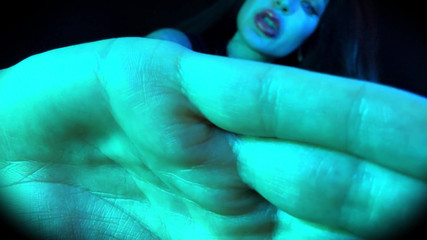 Interactive Smoking Breath Play Game - Hand Over Mouth, JOI