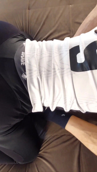 He Couldn't Take It and Came in My Leggings.