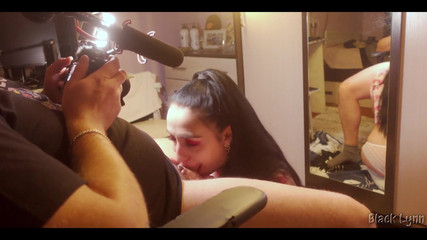 Bts - Vape and Blowjob From Stunning Cocksucker Black Lynn