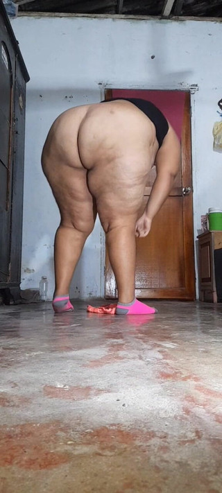 He Tilted My Spanking Towards the Camera Making My Big Ass Shake