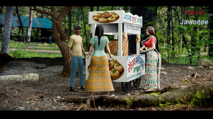 A Young Girl Fucked by a Street Food Snacks Shopkeeper (panipuri Guy Fucked Young Girl in the Jungle)