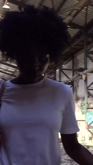 German Scout - Black Ebony Zaawaadi Talk to Lost Place Outdoor Fuck