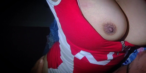 The Stepbrother with a Huge Cock Will Fuck the Stepsister's Tits